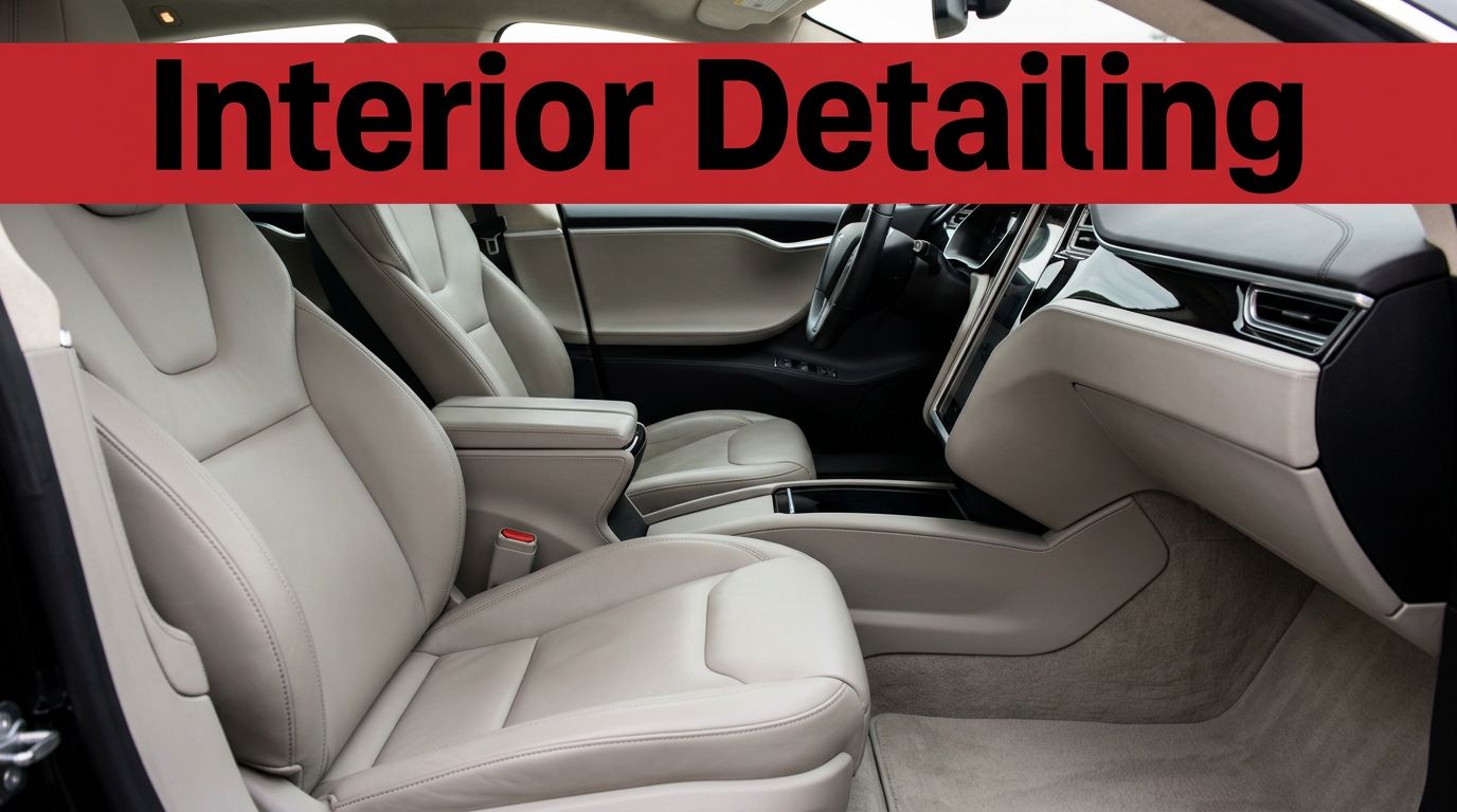 10 Signs Your Car Needs Interior Detailing