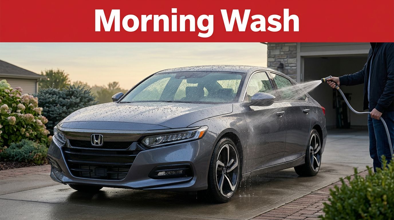 Best Time to Wash Your Car in Hot Weather