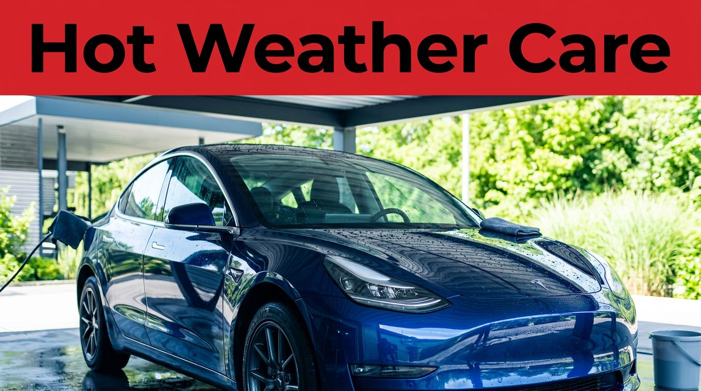 Car Wash in Hot Weather: Safe Paint Care Tips