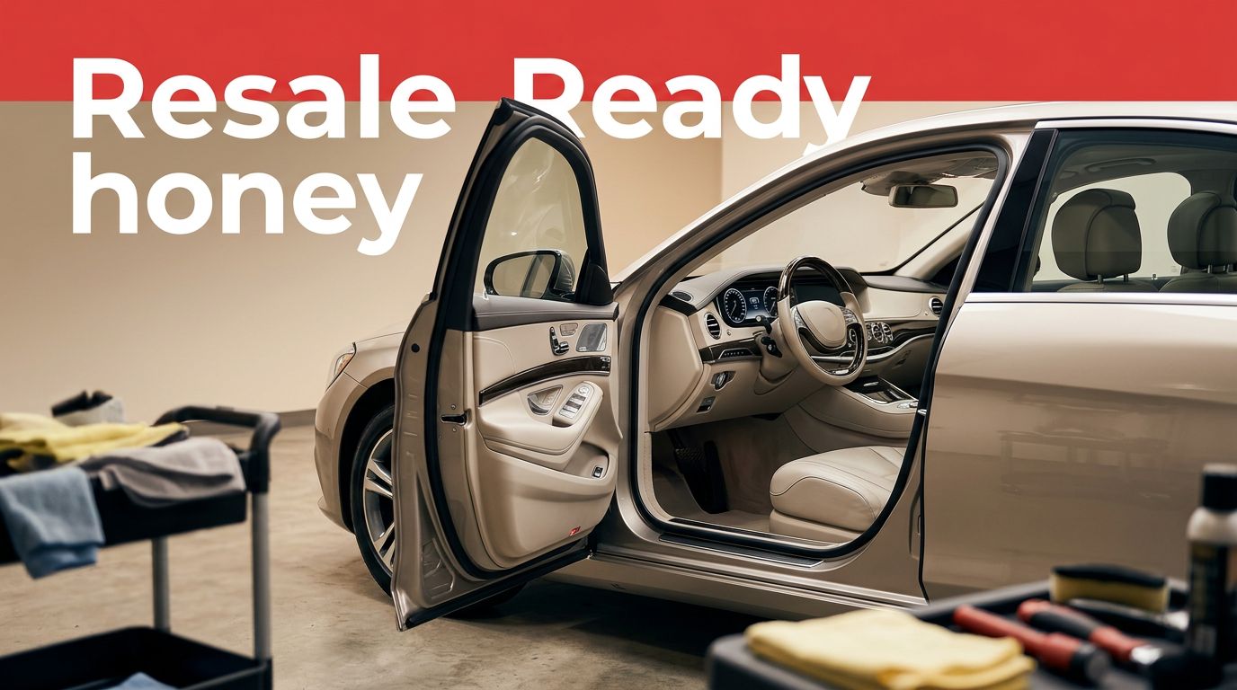 How Car Detailing Protects Resale Value