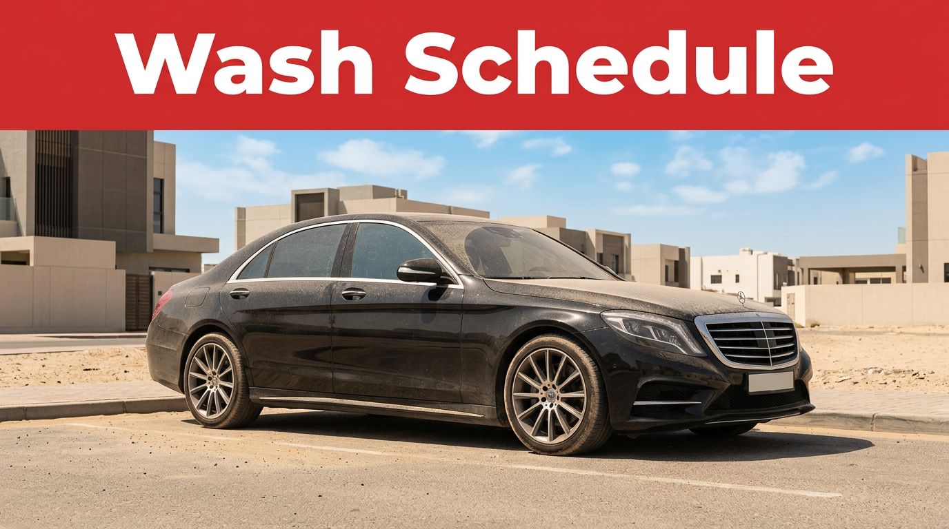 How Often Should You Wash Your Car in Dubai