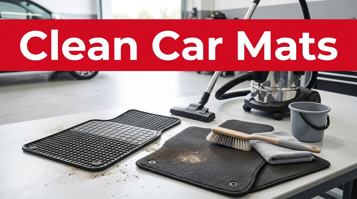 How to Clean Car Mats Properly Without Damage
