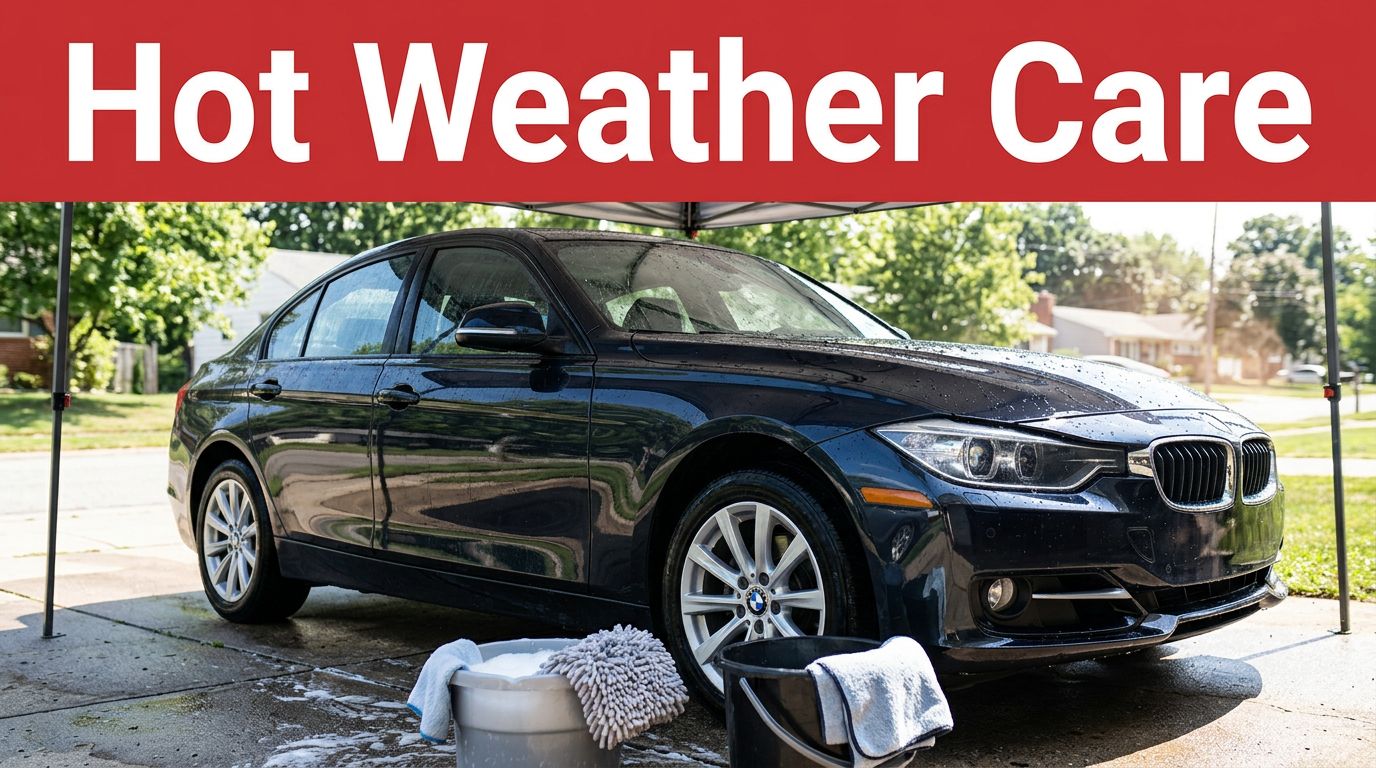 Professional Guide to Cleaning Car in Hot Weather