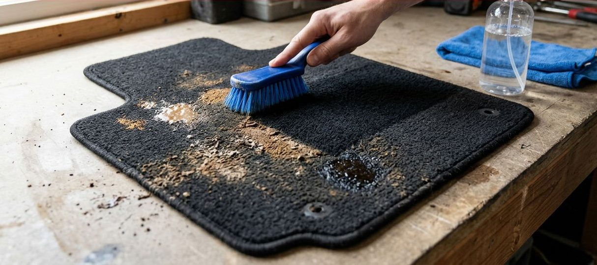 How to Clean Car Mats With Bad Stains Safely