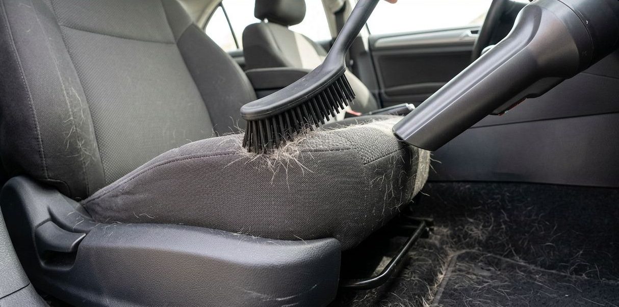 How to Remove Pet Hair From Car Upholstery
