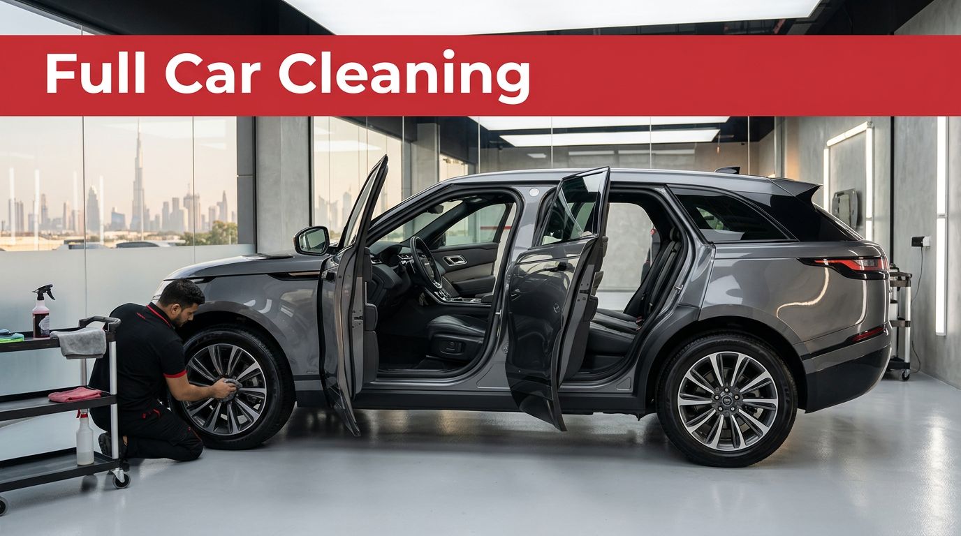 full car cleaning