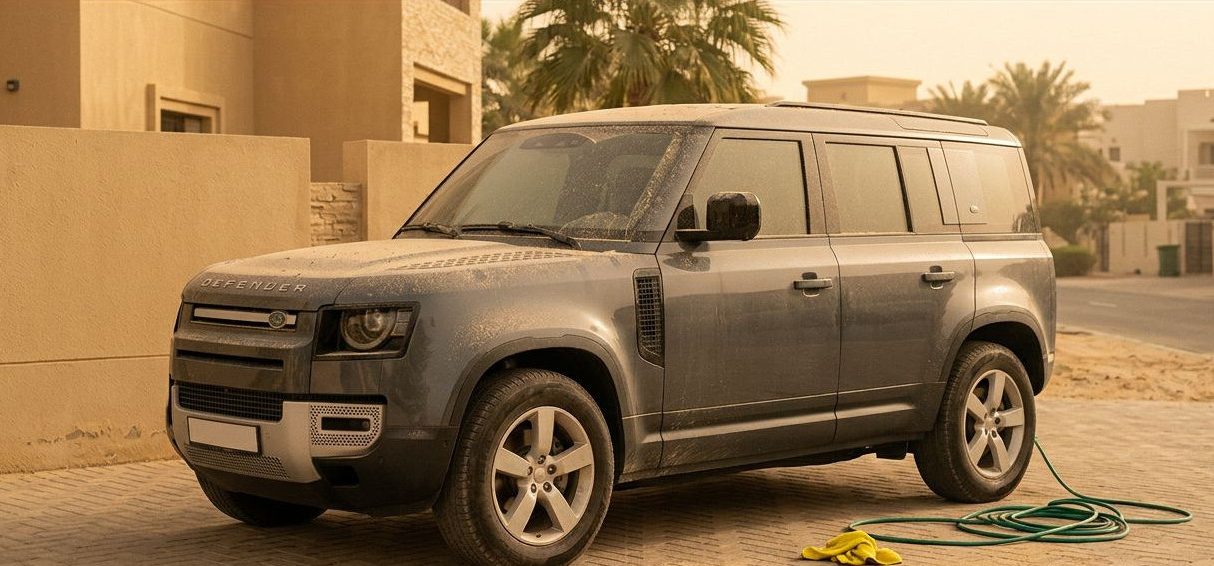 How to Clean Your Car After a Dubai Sandstorm