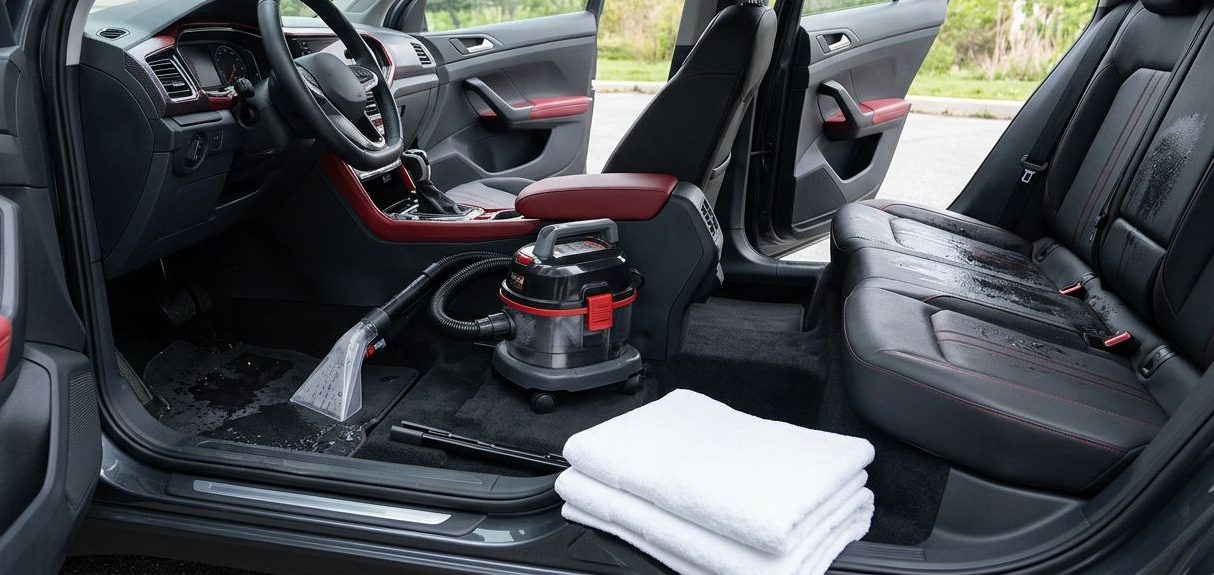 How to Dry a Wet Car Interior and Stop Odors
