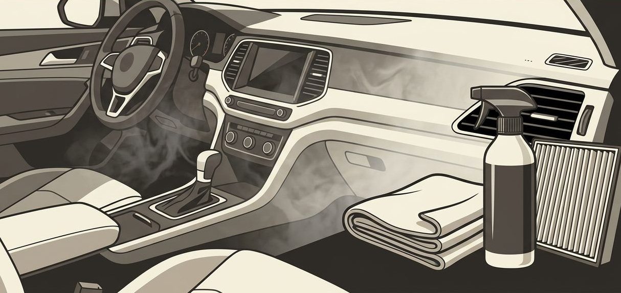 How to Remove Smoke Smell From a Car Interior