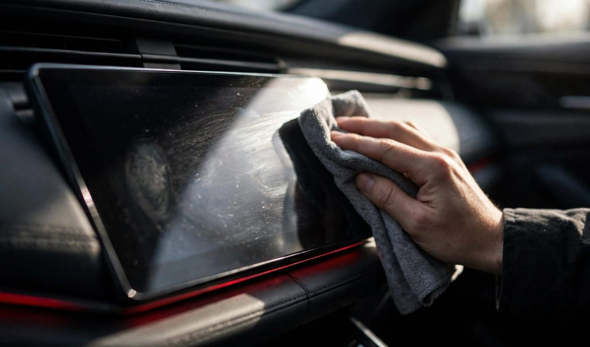How to Clean a Car Touchscreen Without Scratches or Smears